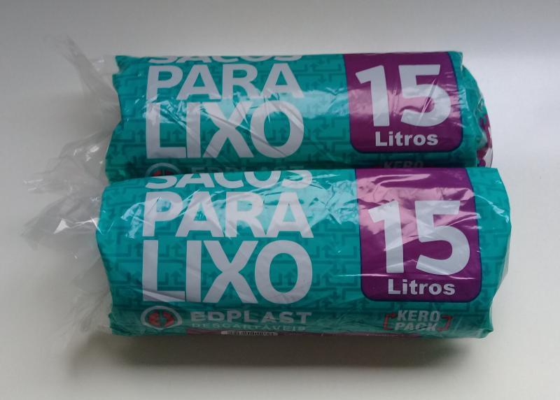 ROLAO LIXO EDPLAST 15 LTS  FD 10X100 UN