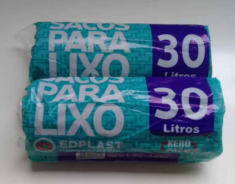 ROLAO LIXO EDPLAST 30 LTS  FD 10X50 UN