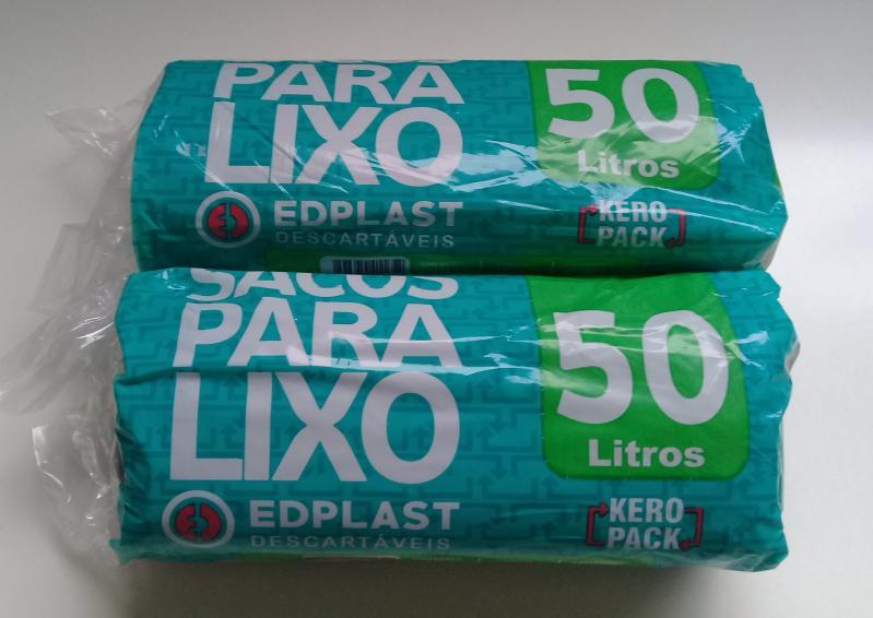 ROLAO LIXO EDPLAST 50 LTS  C/50 UN