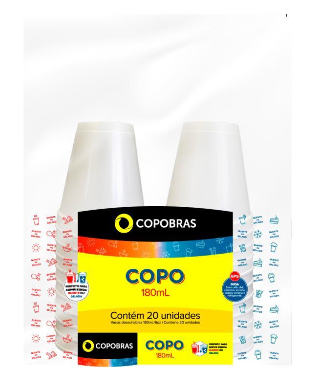 SMCCT COPO TERM. COPOBRAS 180 ML 15x20 CX/300 UN
