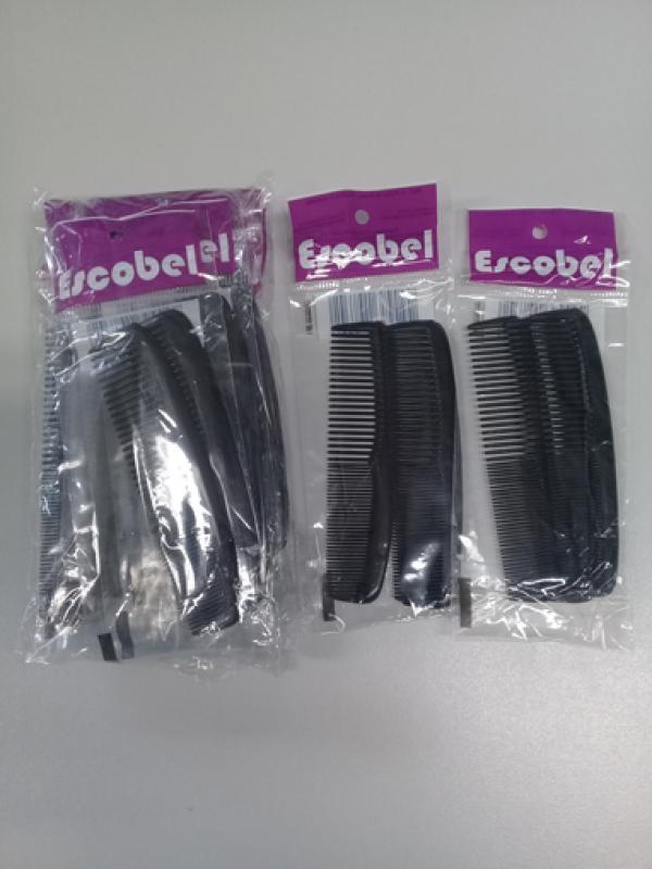 11 PENTE DE BOLSO ESCOBEL C/12 X 3 UN.