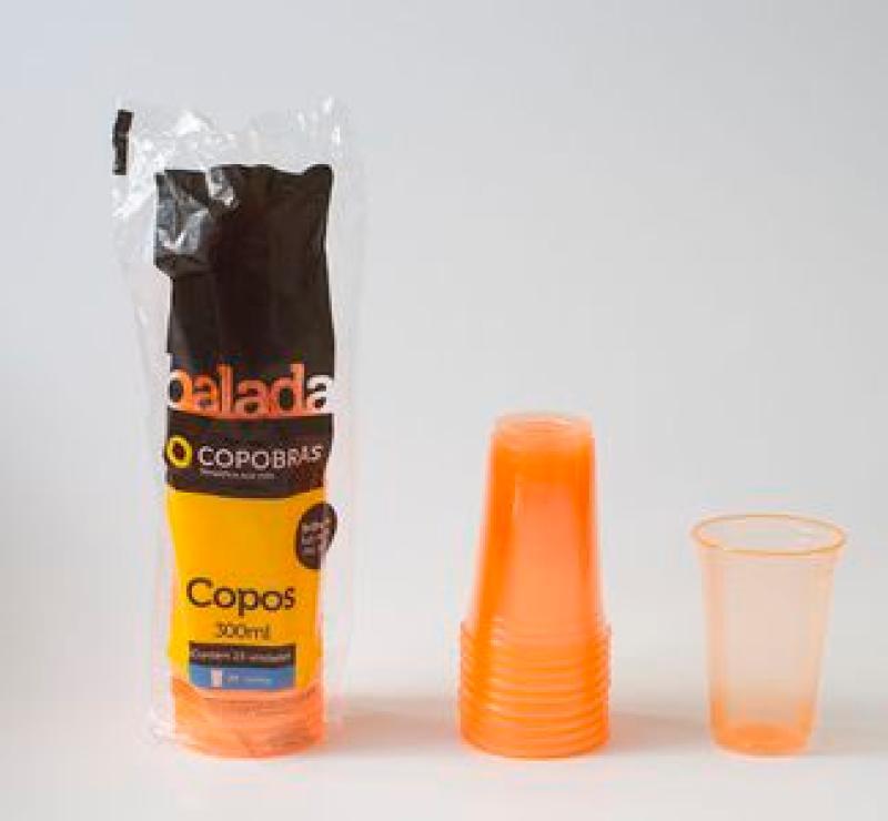 PPTF-330 COPO BALADA 300 ML LARANJA 20X25 CX/500UN