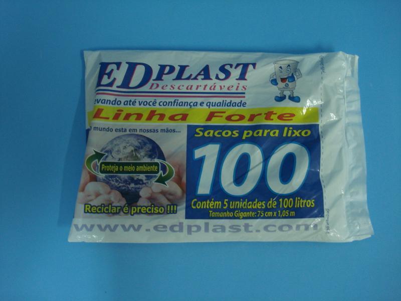 SACO LIXO ALMOFADA 100 LTS**REF**25 X 05UN