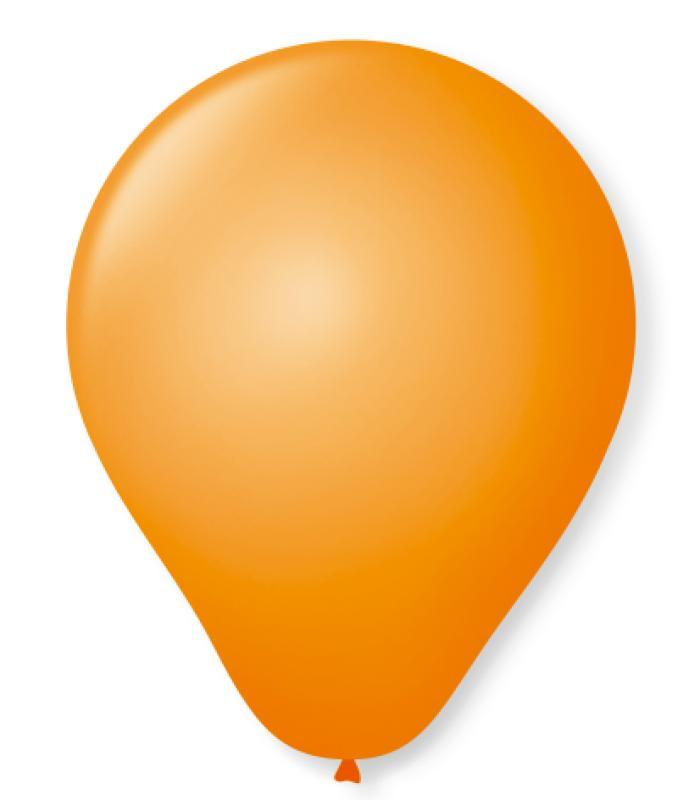 BALAO SAO ROQUE 6,5 LARANJA C/50 UN