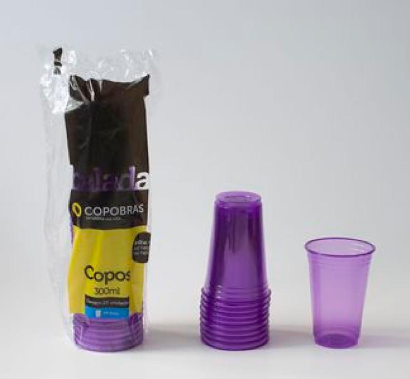 PPTF-330 COPO BALADA 300 ML ROXO 20X25 CX/500 UN