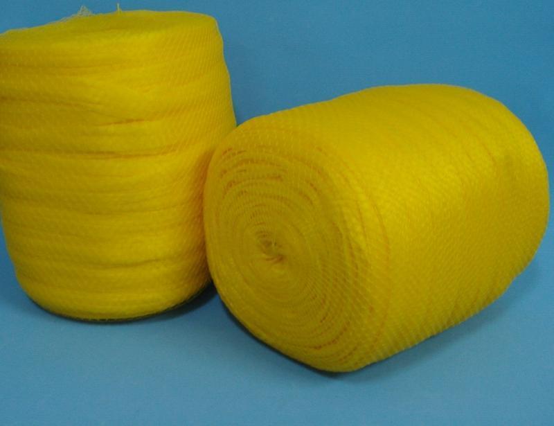 REDE PLASTICA S/ CORTE TUBOLAR AMARELA C/1,6 KG