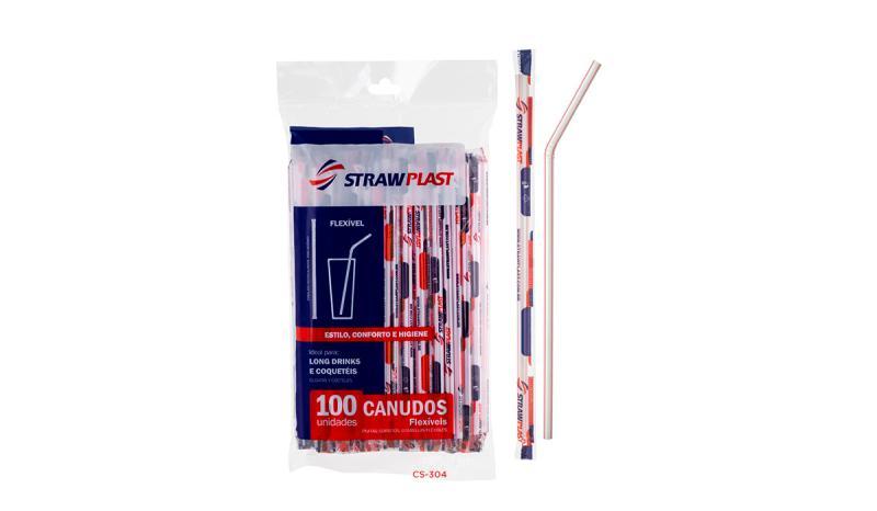 CANUDO FLEXIVEL SACHE 21CM 6MM CS-304 C/100UN