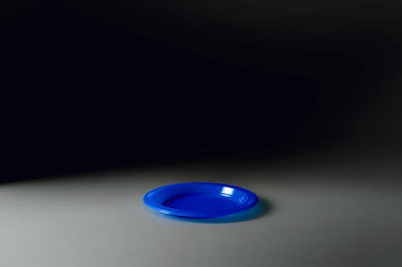 PRATO PLASTICO AZUL ESCURO PRA-015 C/ 10 UN
