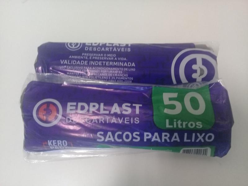 ROLO LIXO  EDPLAST 50 LTSC/ 10 UN