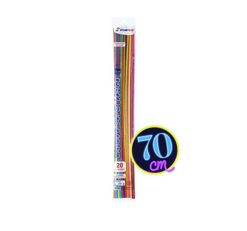 CS-721 CANUDO SUPER LONGO 70CM STRAW CX 25 X 20 MISTO
