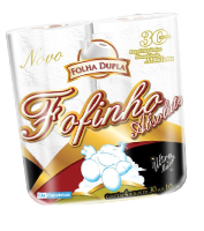 PAPEL HIG FOFINHO ABSOLUTE 16 X 4  30 MTS F.DUPLA NEUTRO