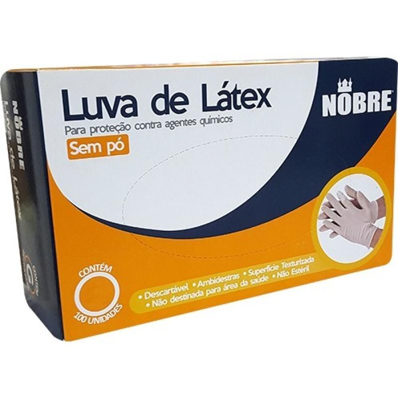 LUVA LATEX NOBRE ( M) C/ 50 PARES S/ PO 32510