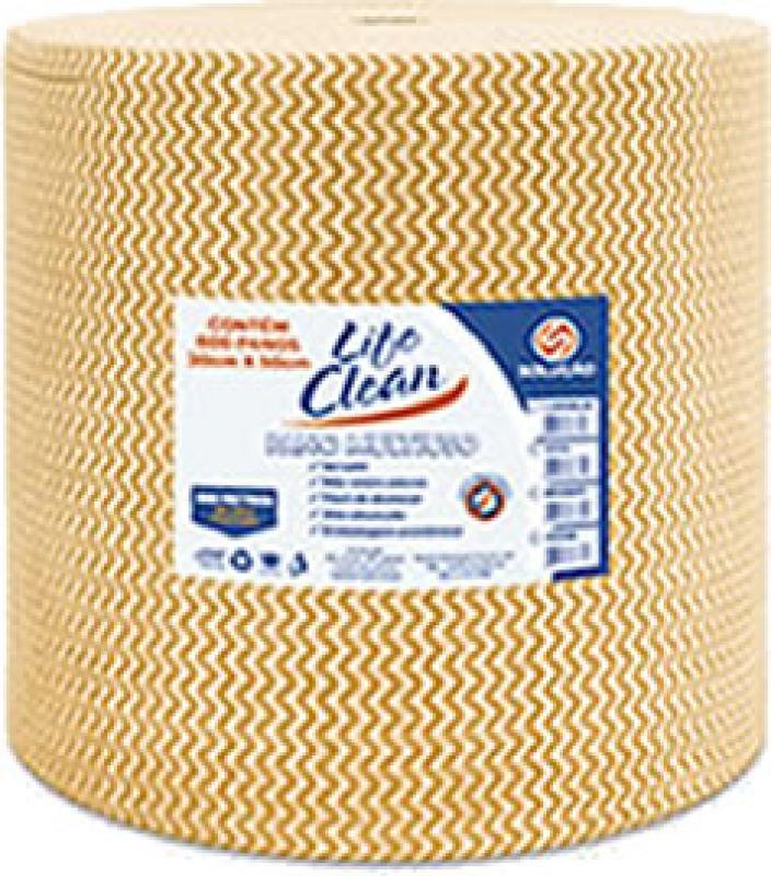 PANO MULT. LARANJA LIFE CLEAN ROLO 300 M X 30 CM C/01 UN