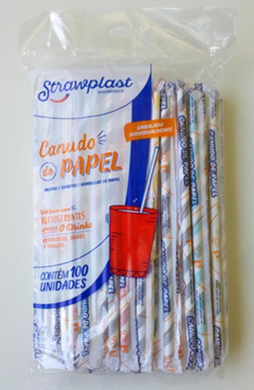 CANUDO DE PAPEL SACHE 838 MISTO 6 MM PACOTE C/100UN