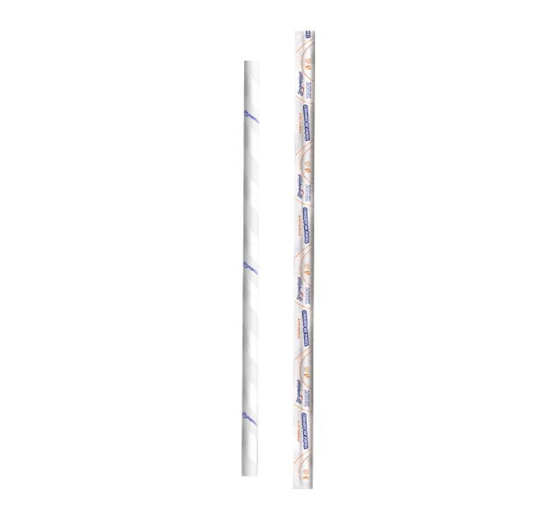 CANUDO DE PAPEL SACHE 820 BRANCO  6x19,5 MM PACOTE C/100UN